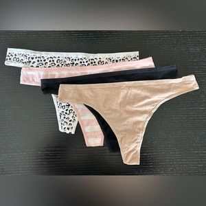 Auden thong bundle (4 pairs)